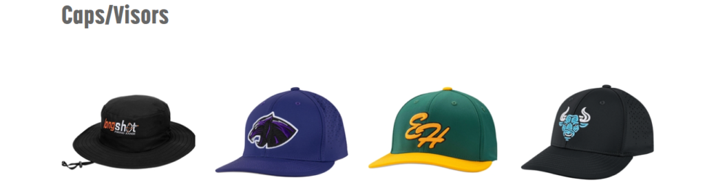 rods sports caps and visors